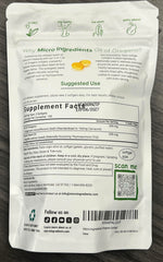 Third-party lab test seal on product packaging