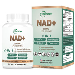 Independent third-party testing certificate for NAD Supplement 500mg