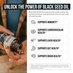 Icons indicating third-party testing and GMP manufacturing