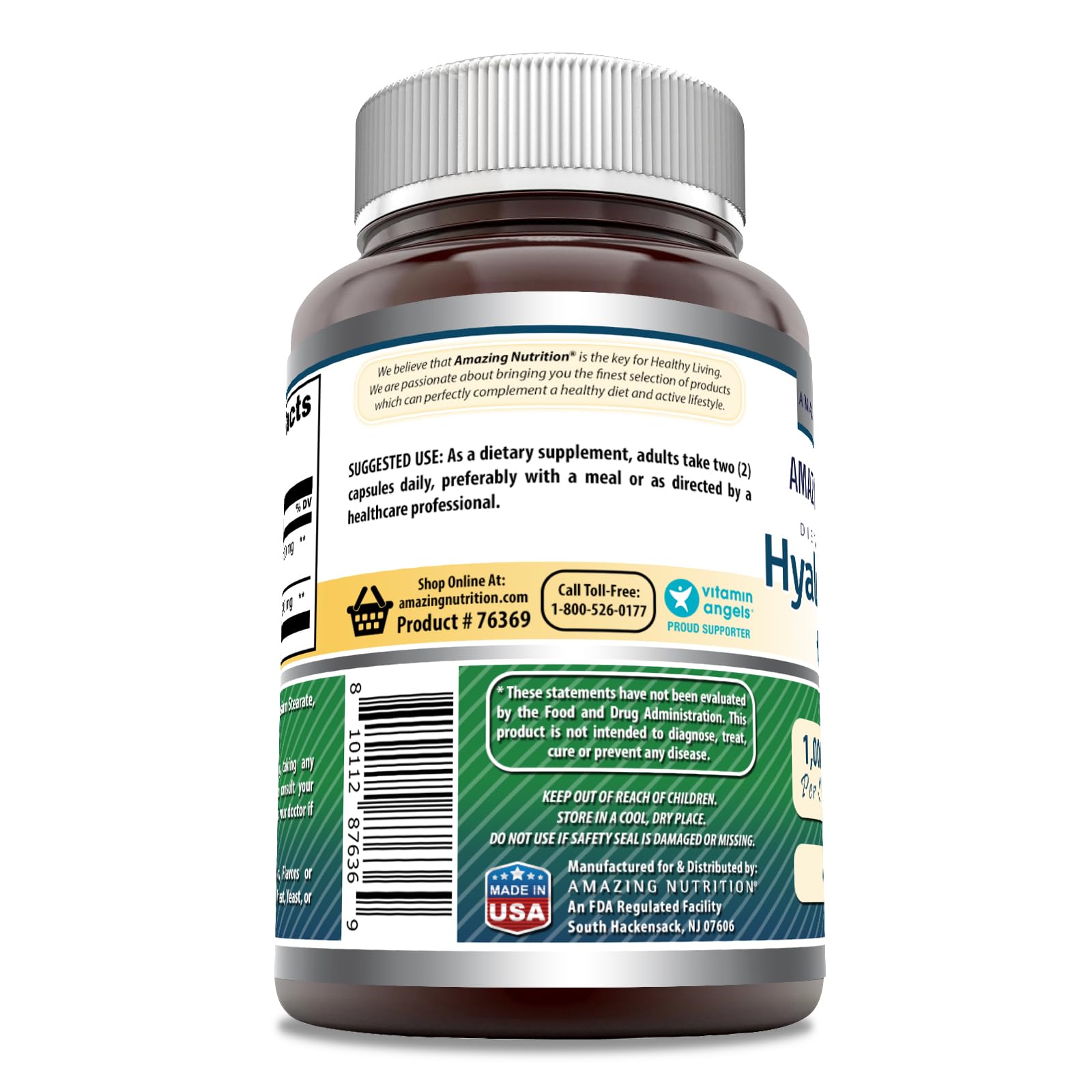 Third-party testing seal on product