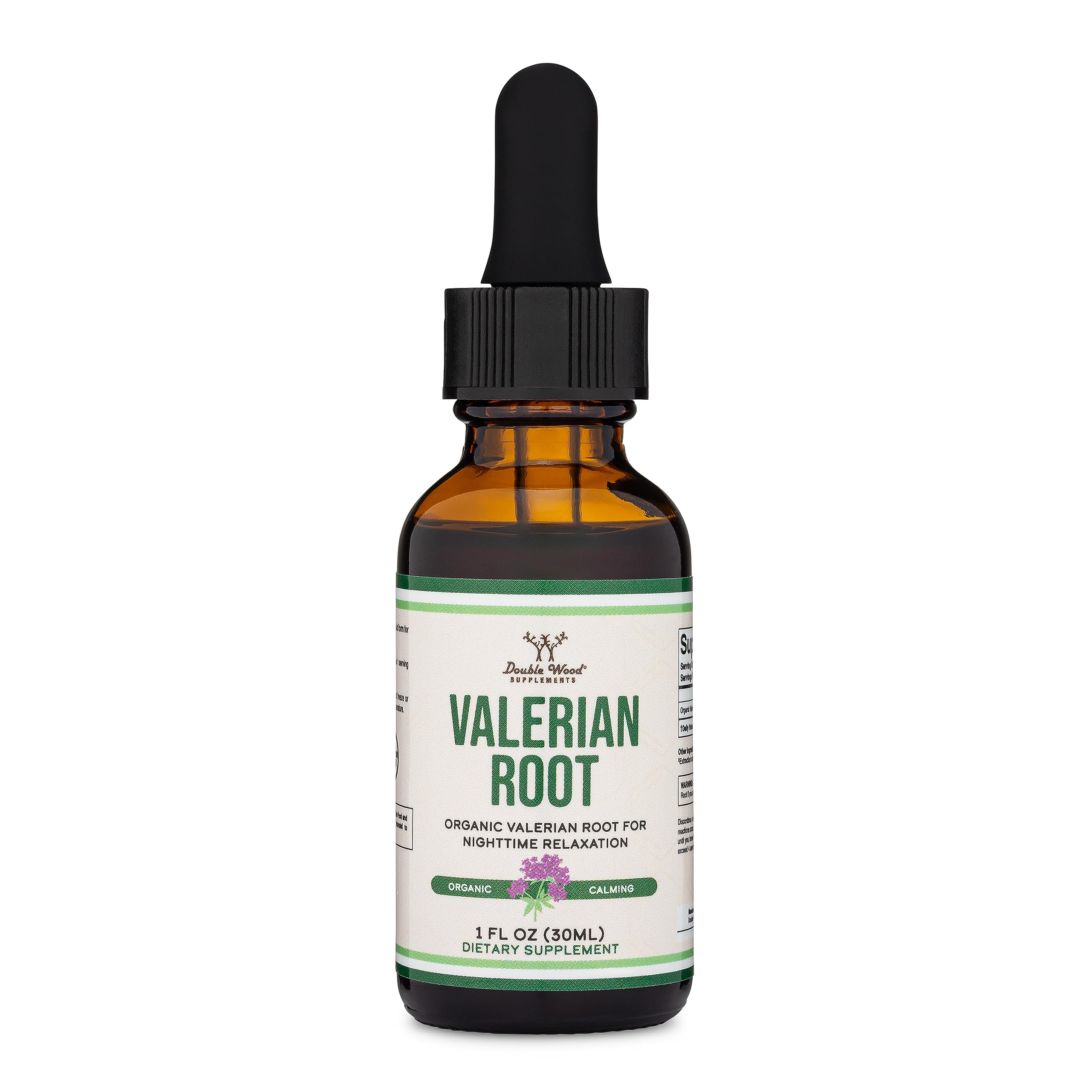 Third-party testing seal for valerian root drops