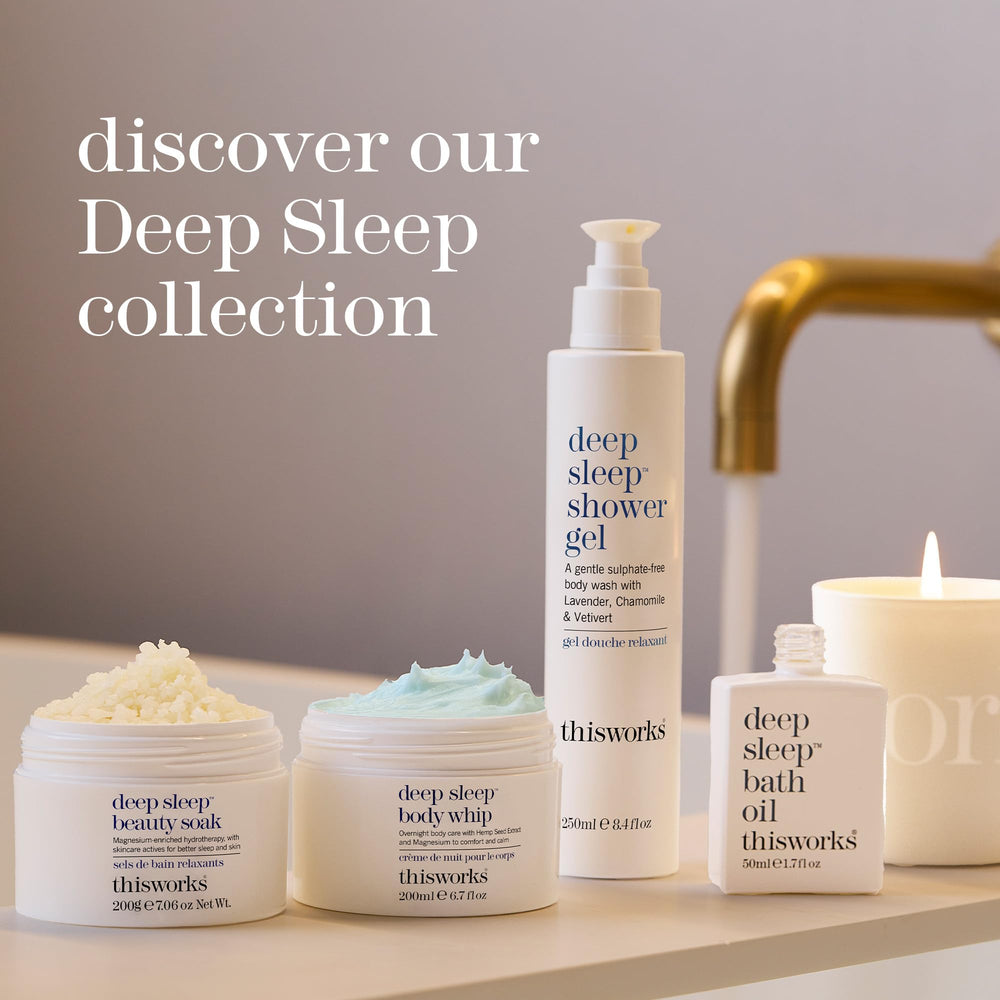 Product on calming lavender background