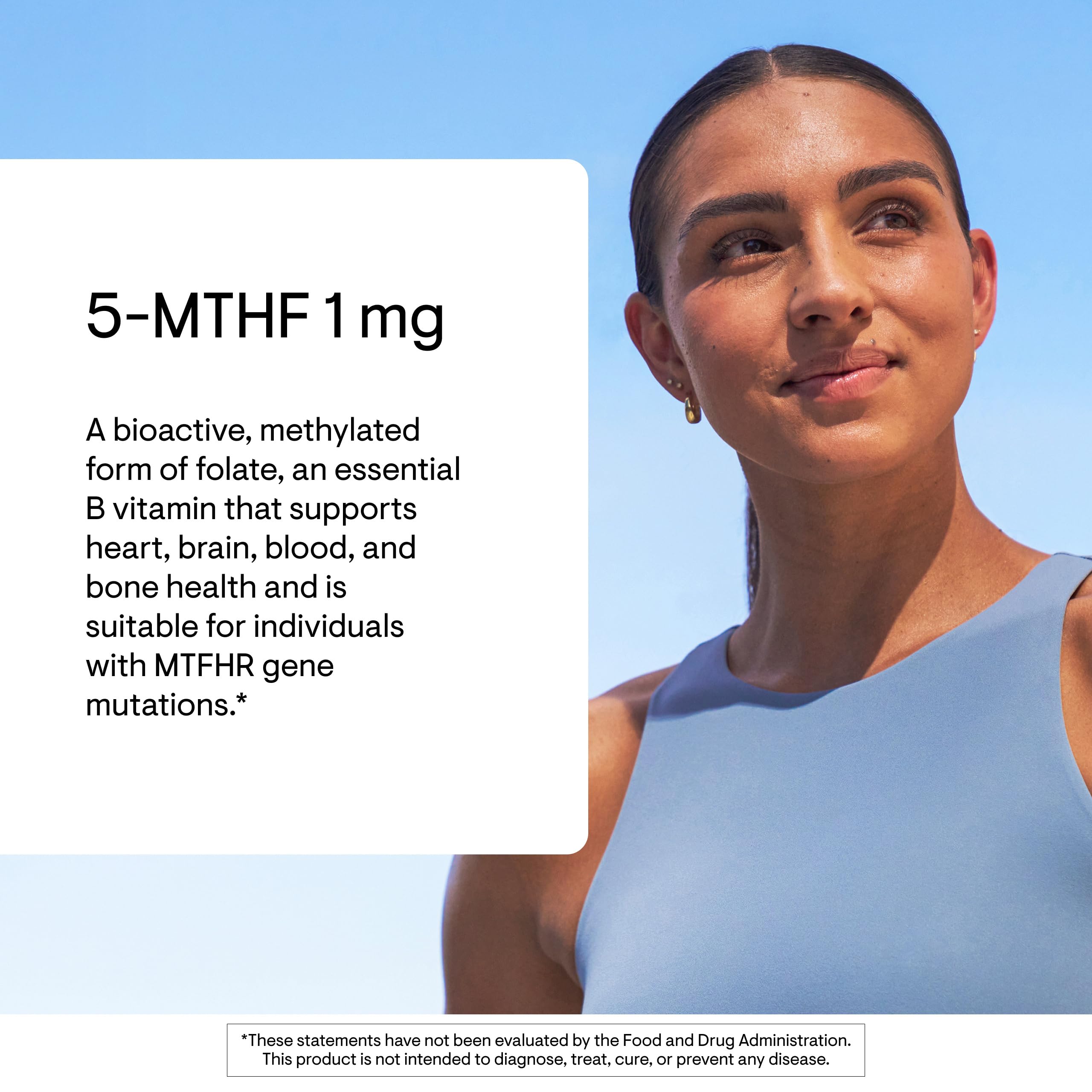 THORNE 5-MTHF methylfolate 60 servings packaging
