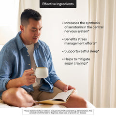 THORNE 5-HTP packaging in box highlights purity and capsule count