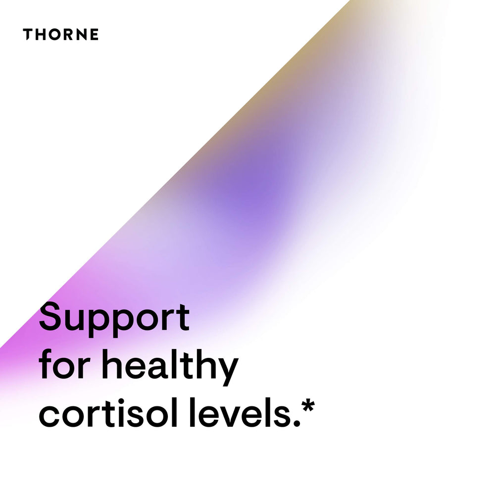 Person taking THORNE Adrenal Cortex supplement