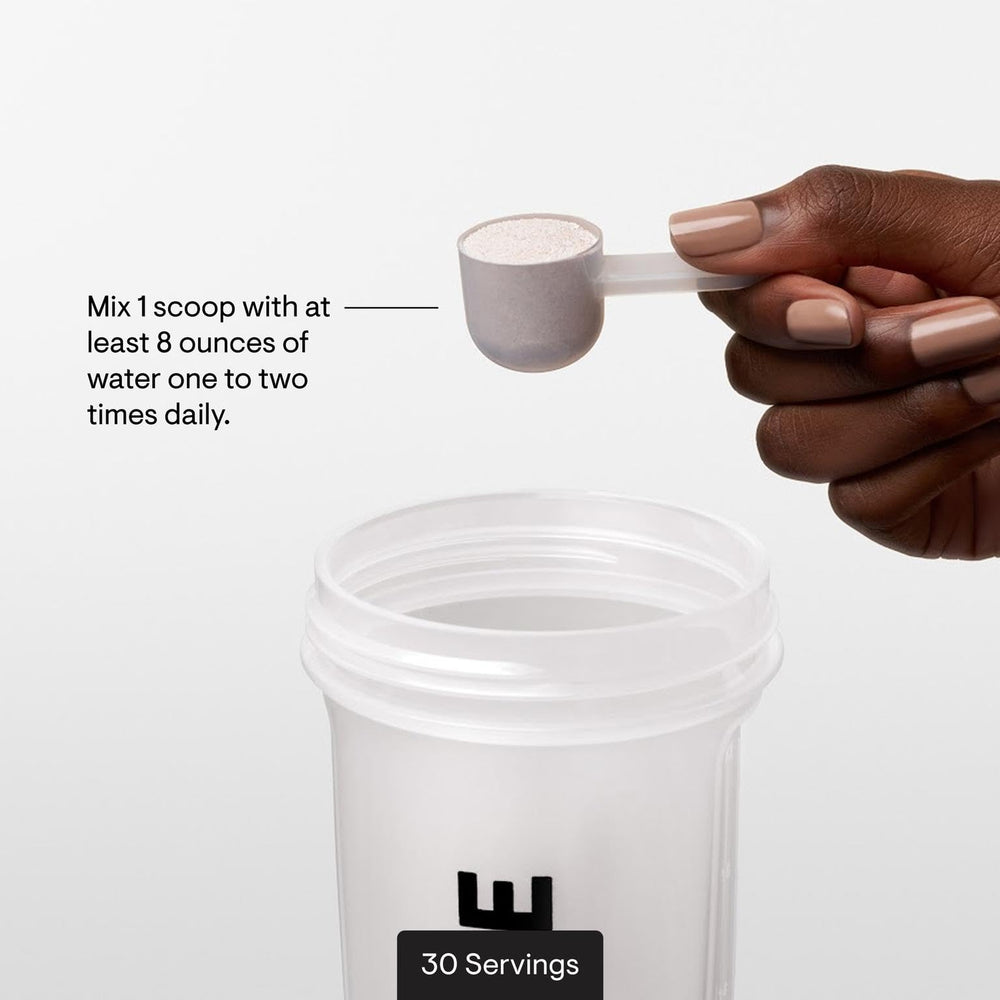 Athlete preparing THORNE Amino Complex during pre-workout for recovery support.