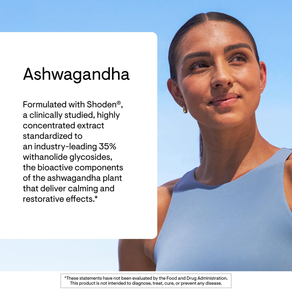 Calming stress support from Thorne Ashwagandha Shoden