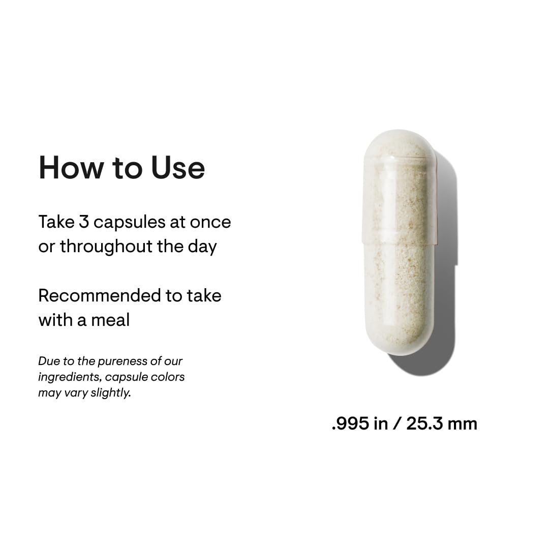 Thorne Basic Prenatal supplement facts panel