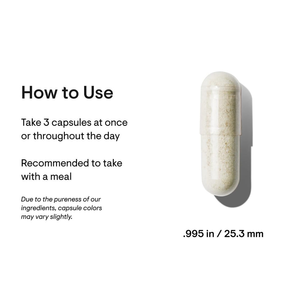 Thorne Basic Prenatal supplement facts panel