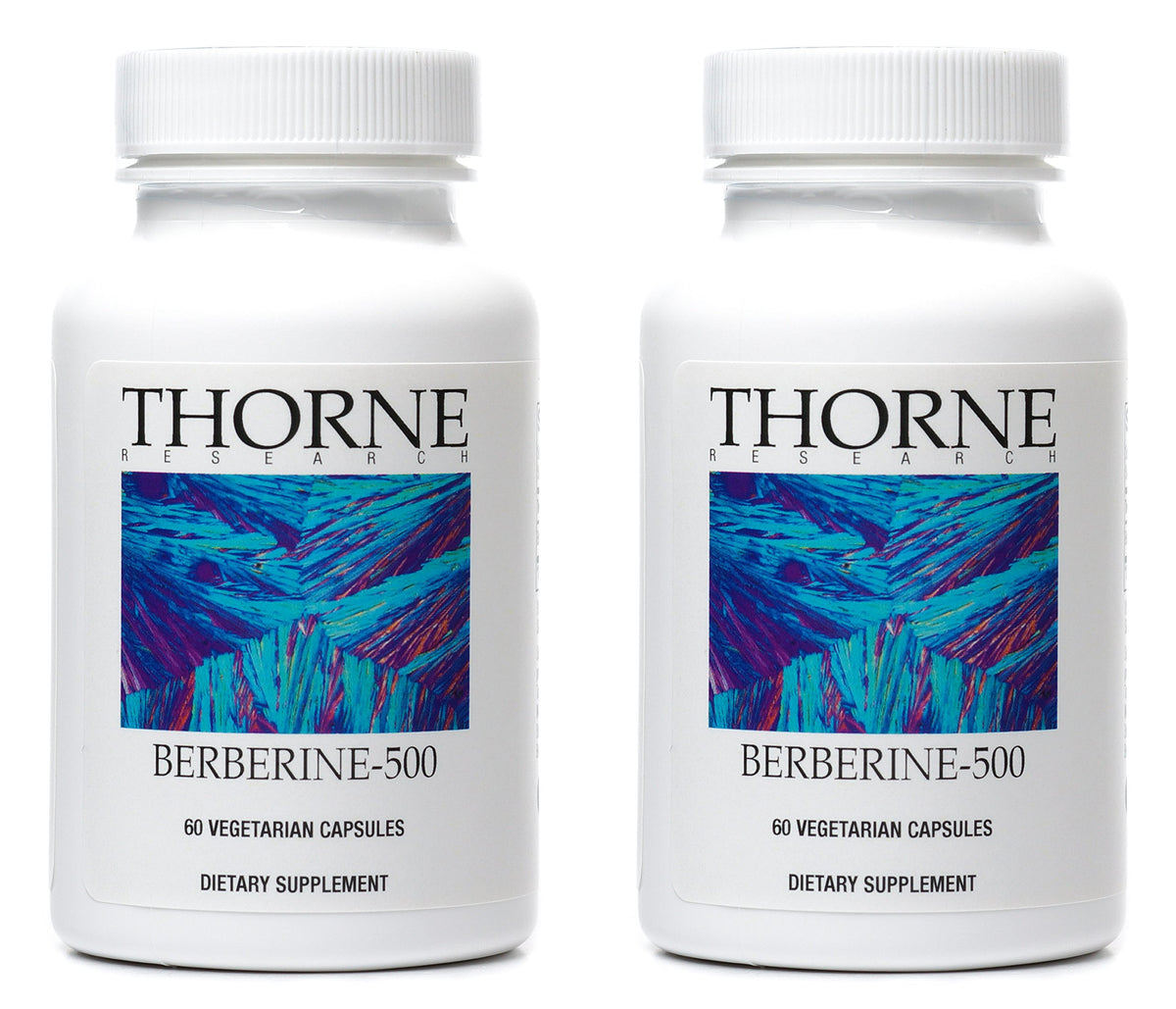 Thorne Berberine-500 bottle – front view