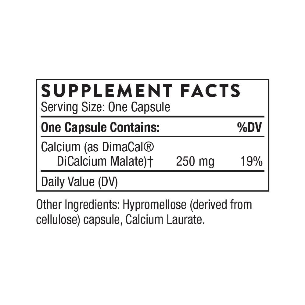 Chelated calcium DimaCal for enhanced absorption