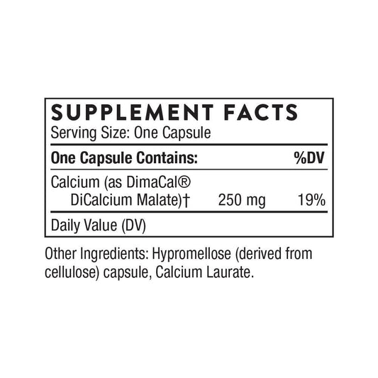 Chelated calcium DimaCal for enhanced absorption