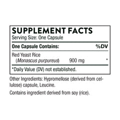 Diagram showing heart health and lipid support from red yeast rice and phytosterols