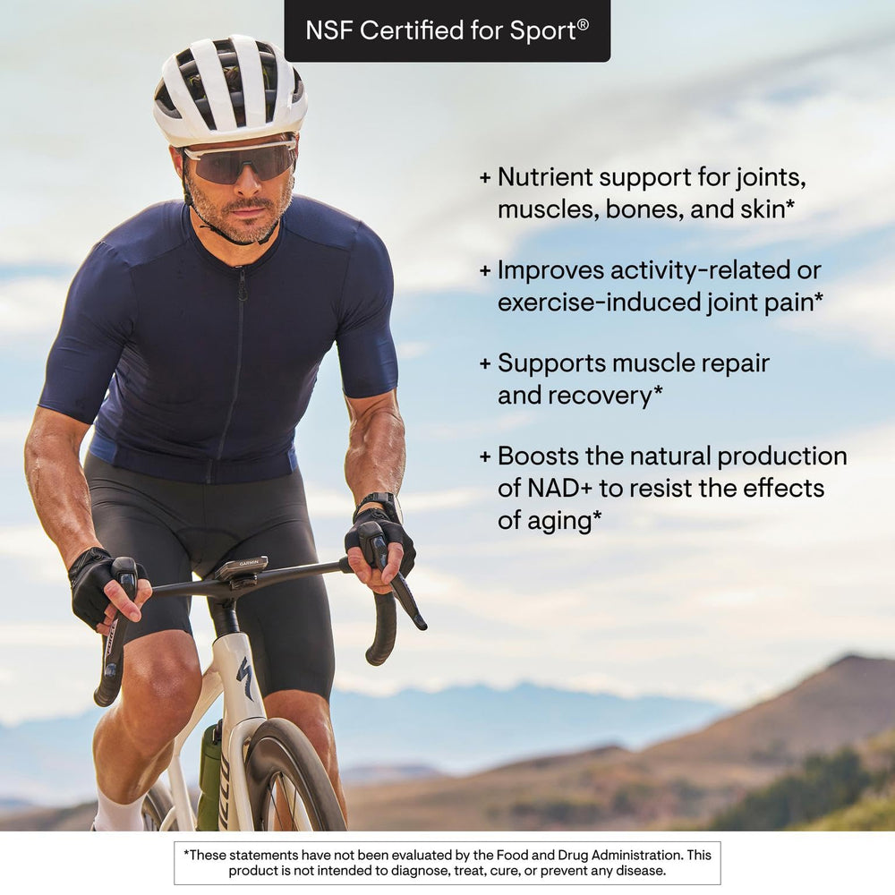 NSF Certified for Sport seal on THORNE Collagen Fit package
