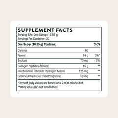 Close-up of THORNE Collagen Fit peptides jar and label
