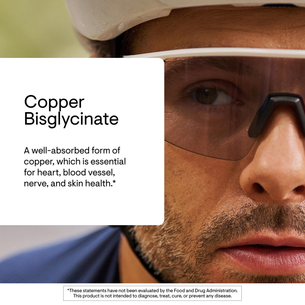 Supplement facts panel on packaging