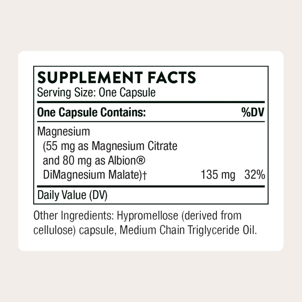 Front packaging of Thorne Magnesium CitraMate