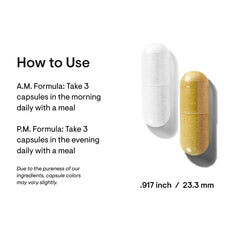 PM formula Relora and magnesium for restful sleep