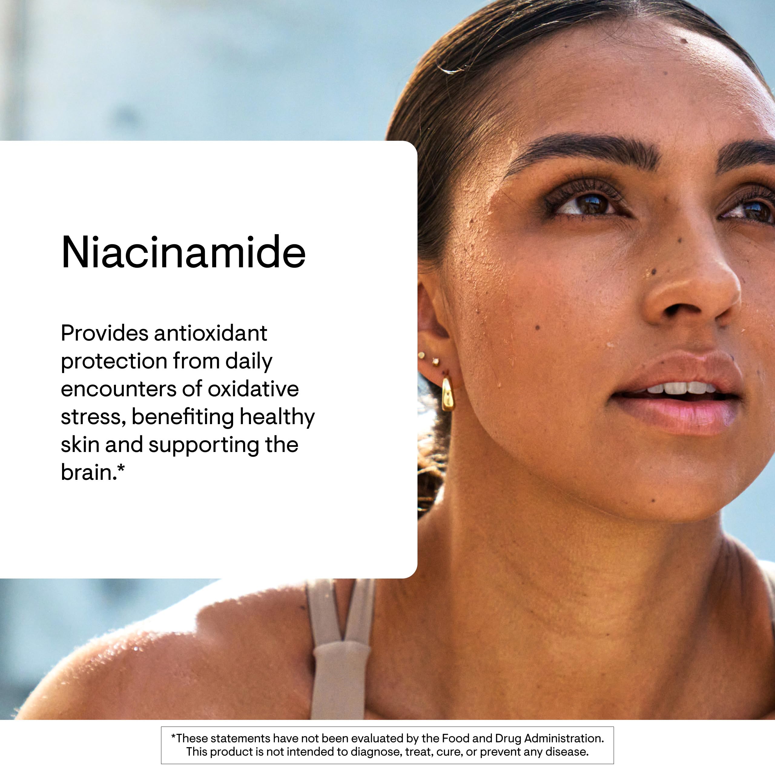 Sleep support graphic for Niacinamide