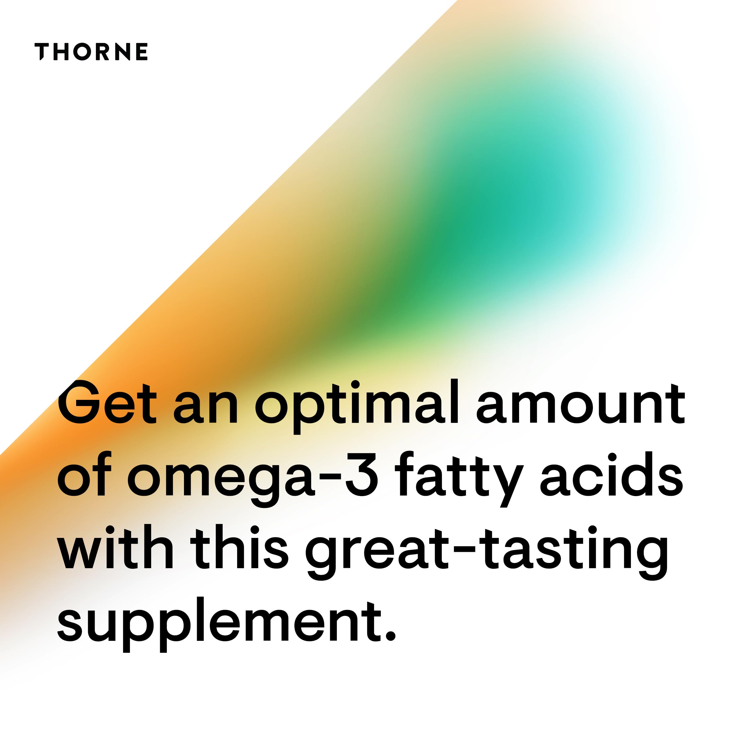 Thorne Omega Superb Lemon Berry label