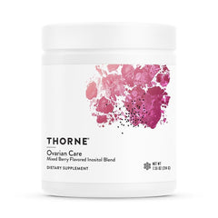 Thorne Ovarian Care mixed berry front label and bottle