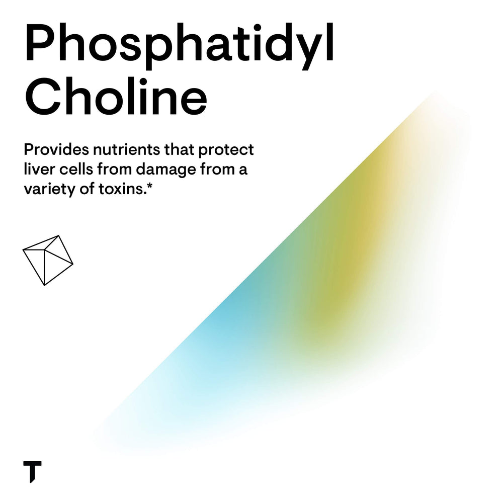 Product label detail of THORNE Phosphatidyl Choline
