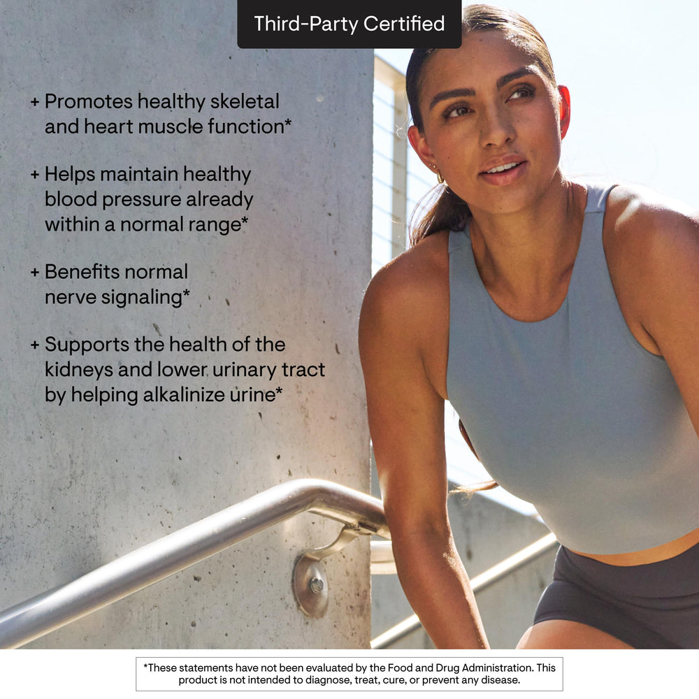 Muscle support with THORNE Potassium Citrate