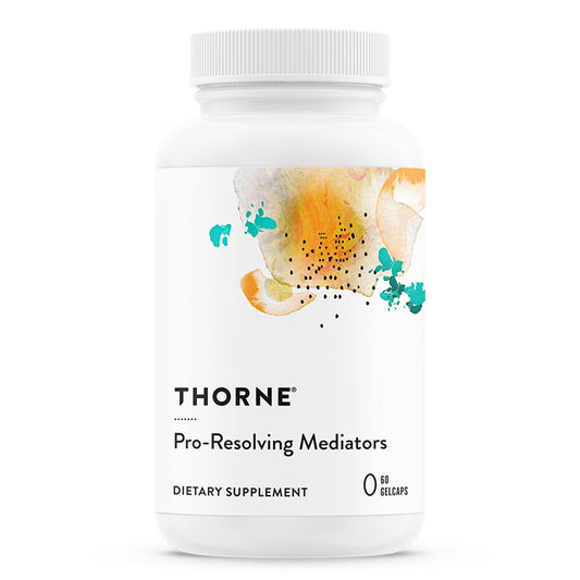 Thorne Pro-Resolving Mediators bottle with 60 gelcaps