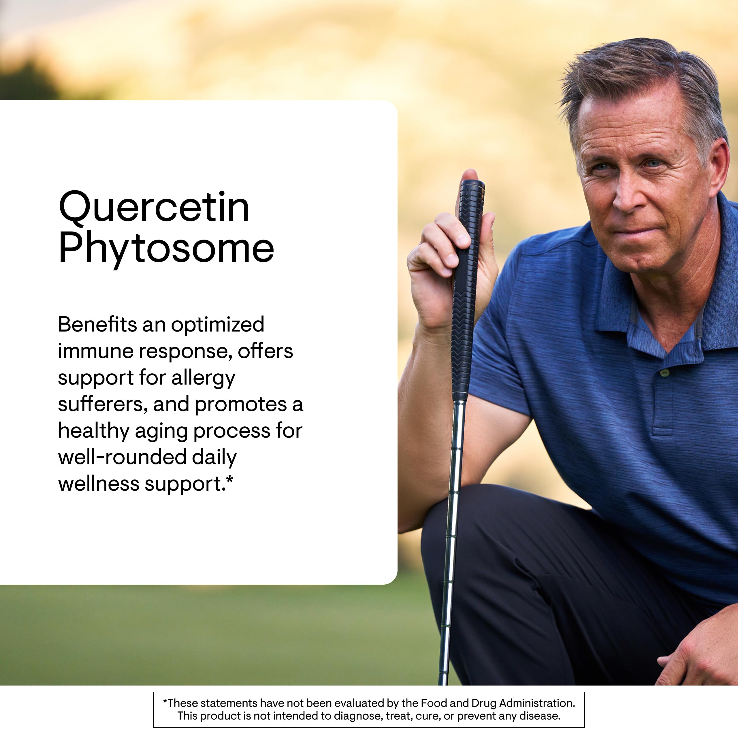 THORNE Quercetin Phytosome label close-up showing phytosome technology