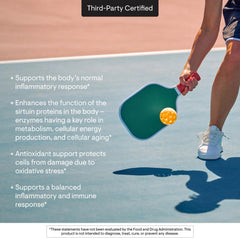 THORNE Resveratrol Complex curcumin phytosome detail highlights bioavailability