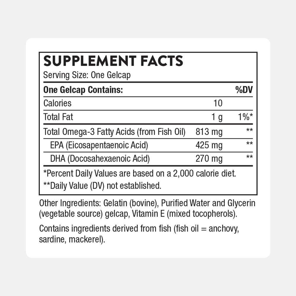 Thorne Super EPA omega-3 capsules