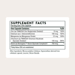 Chelated trace minerals for optimal absorption