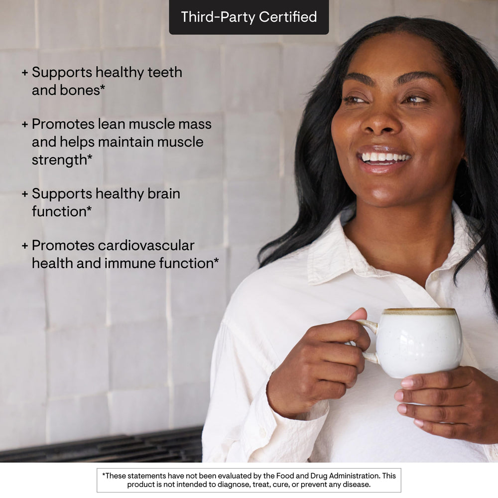 Gluten-free, dairy-free, and soy-free seal on packaging