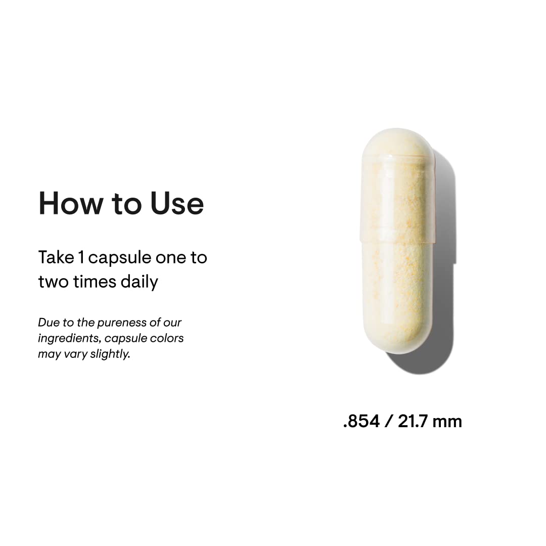 Close-up of THORNE Vitamin K capsules inside a bottle