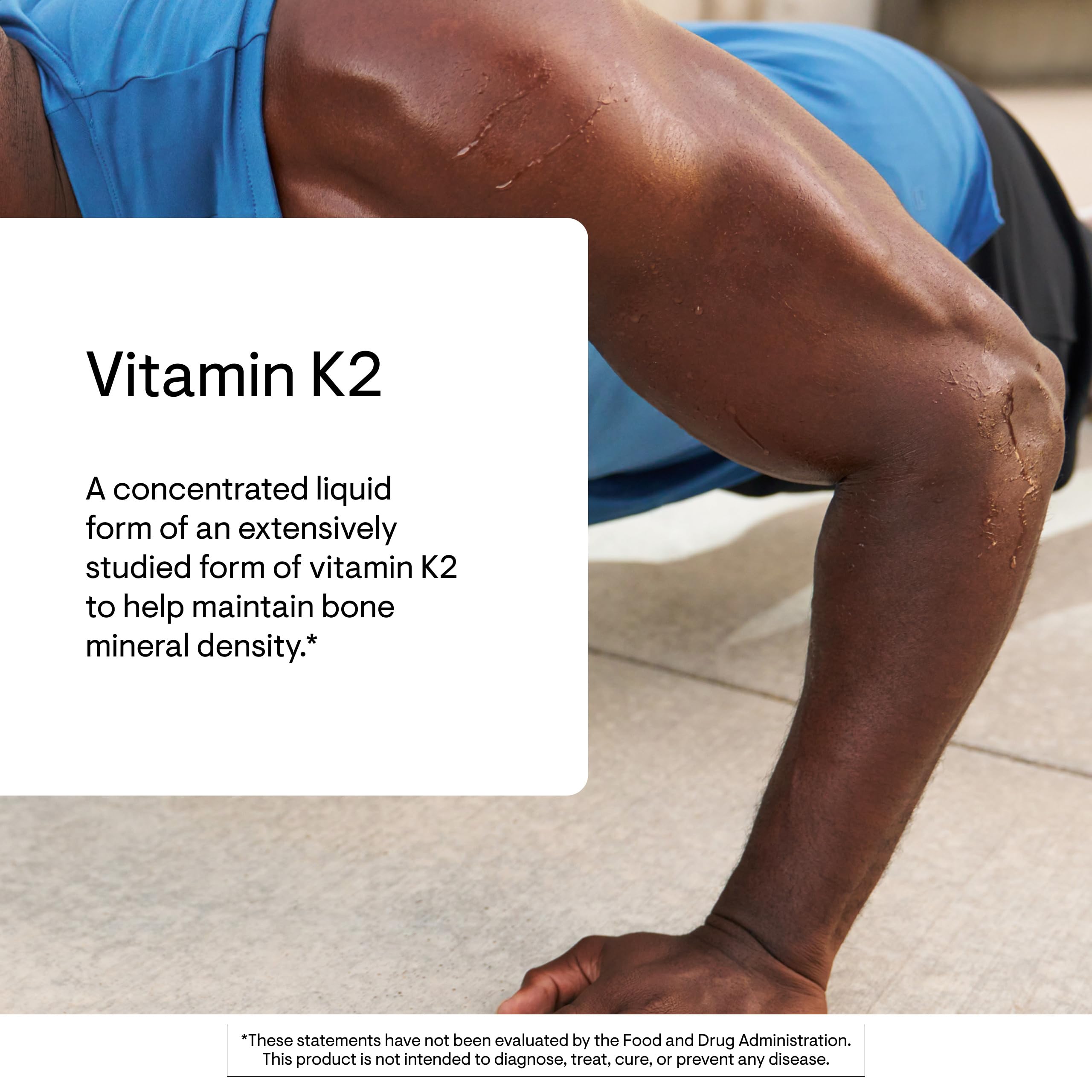THORNE Vitamin K2 Liquid serving drops—1 mg per drop, flexible daily use for wellness.