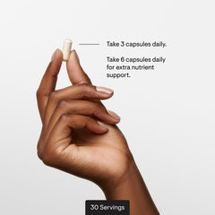 Thorne Multi 50+ ingredients scene highlights vitamins and minerals