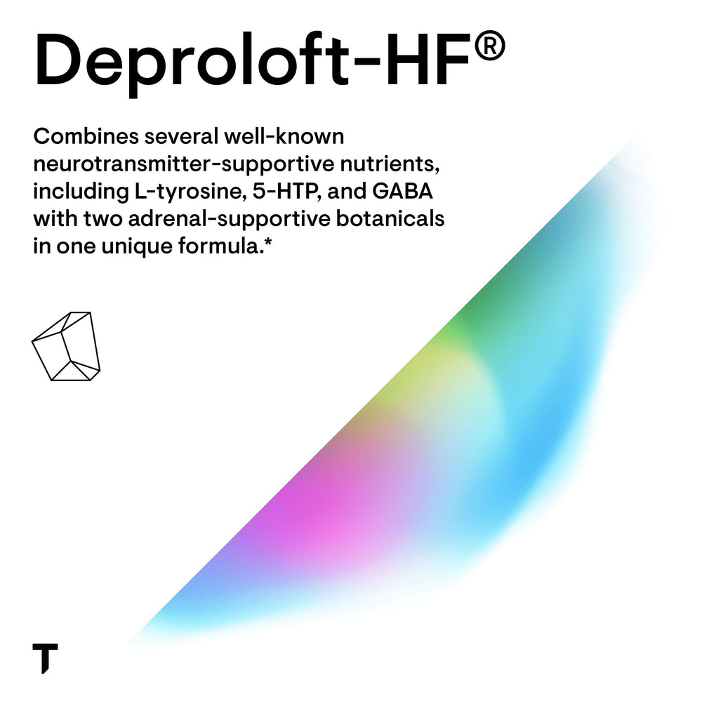 Close-up of THORNE Emotion Balance Support label