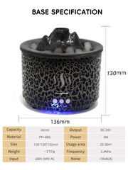 Thoughtalk diffuser in a cozy bedroom with soft light and fragrance.