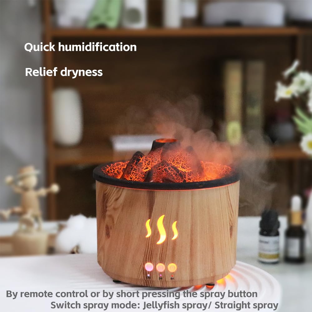 Thoughtalk Volcano Diffuser auto shut-off ensures safe use.