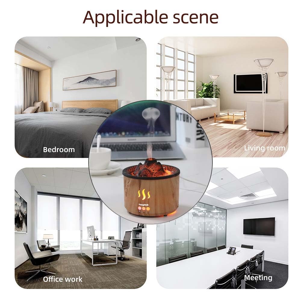 Thoughtalk Volcano Diffuser gift-ready packaging suits holidays.