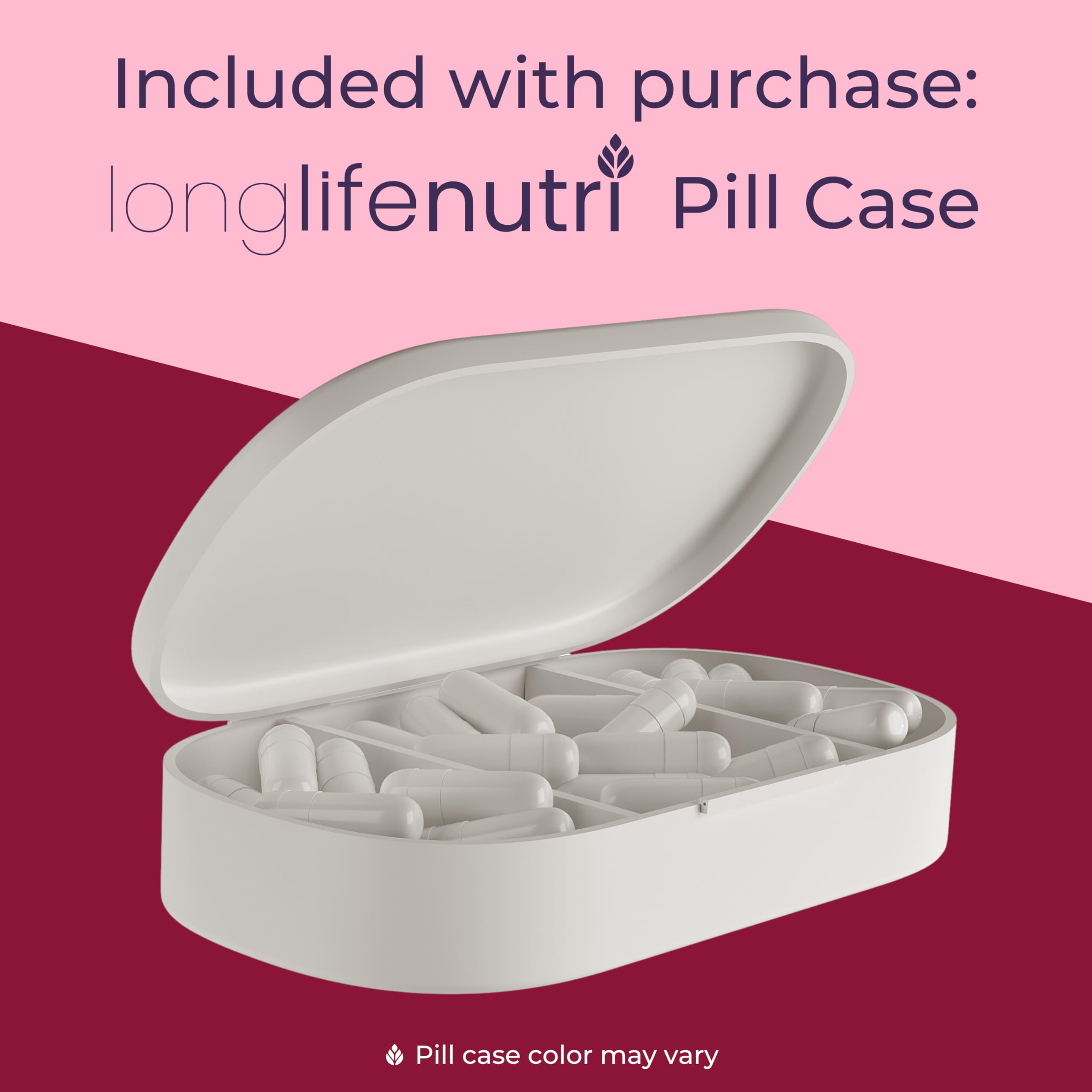 Three-month supply of 180 vegetarian capsules