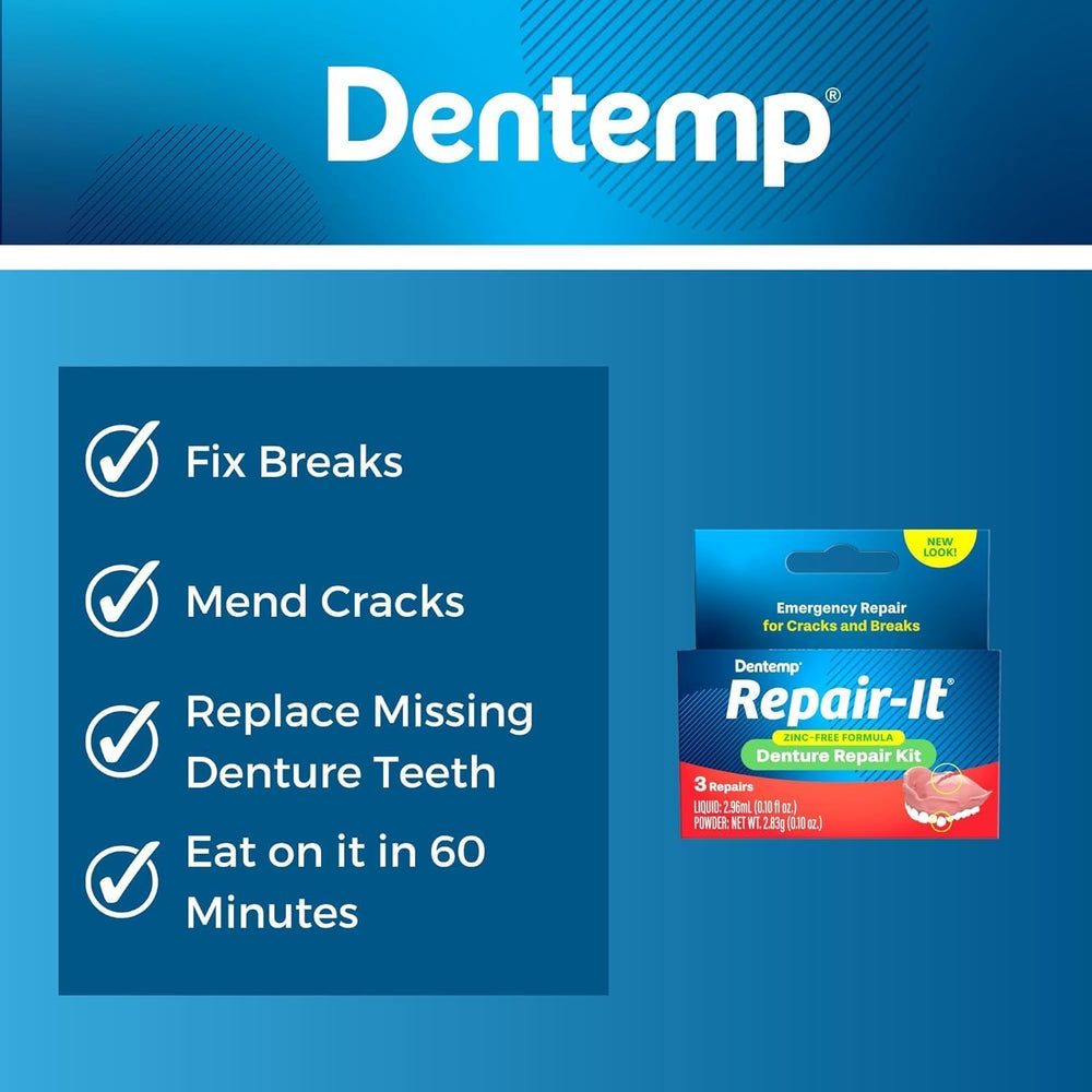 Kit includes three repairs in one