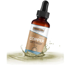 Sealed packaging and cap of Thrival Labs Ionic Copper Drops