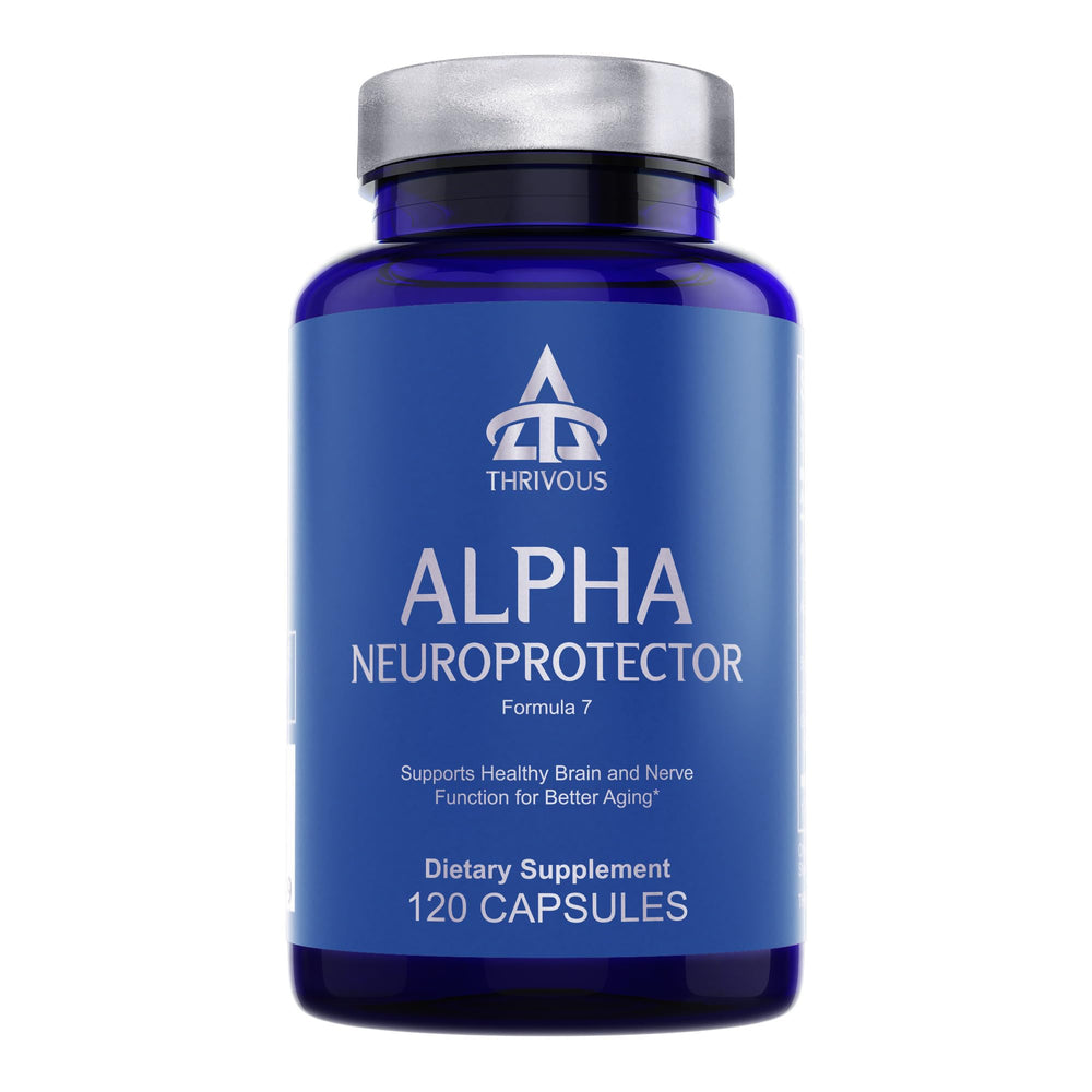 Thrivous Alpha Neuroprotector - Brain Support Nootropic Supplement ...