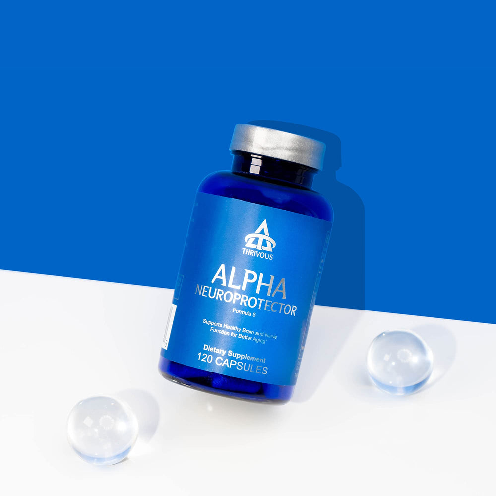 Thrivous Alpha Neuroprotector - Brain Support Nootropic Supplement ...