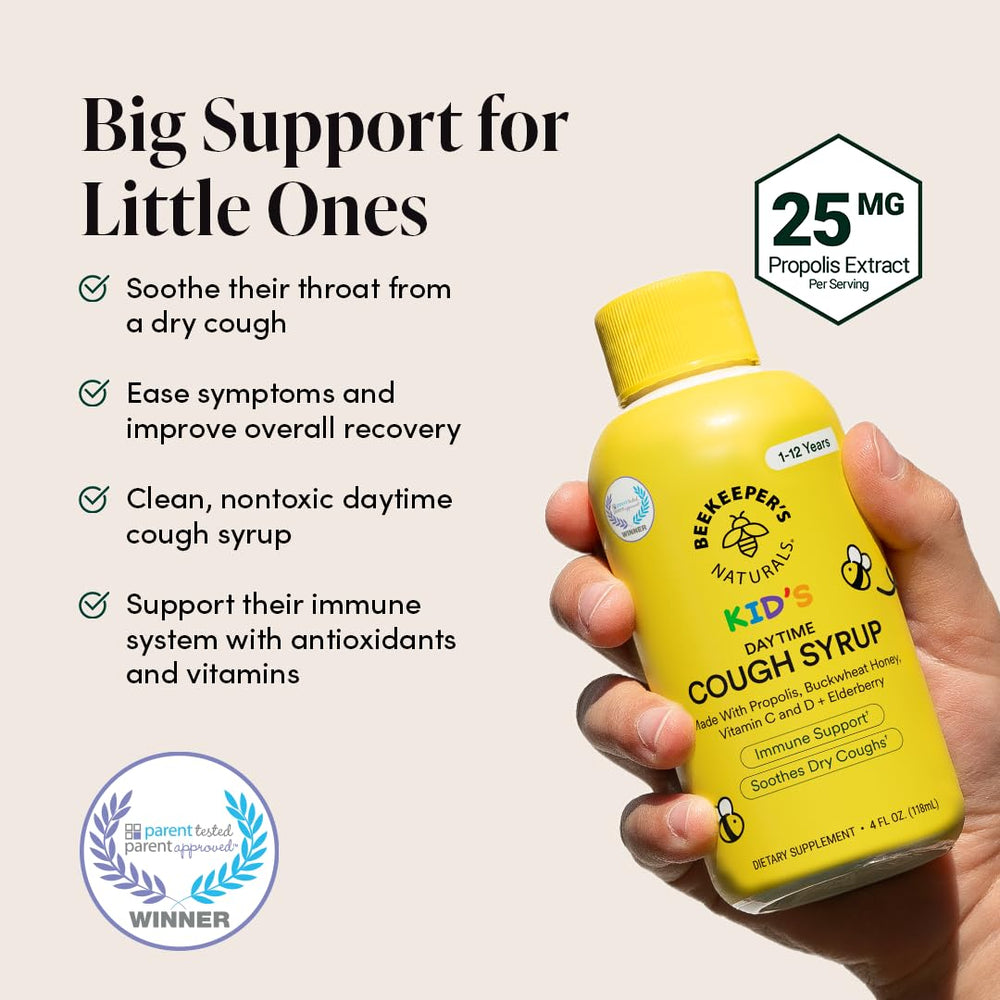 Throat soothing lollipops for kids with propolis and vitamins