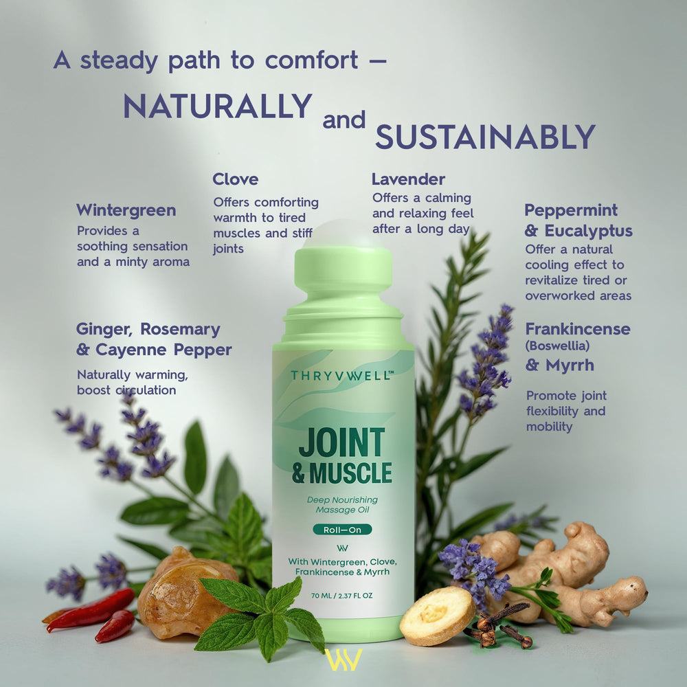 Ingredient highlights for ThryvWell oil roll-on