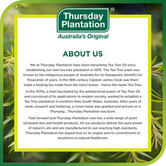 Thursday Plantation tea tree oil packaging