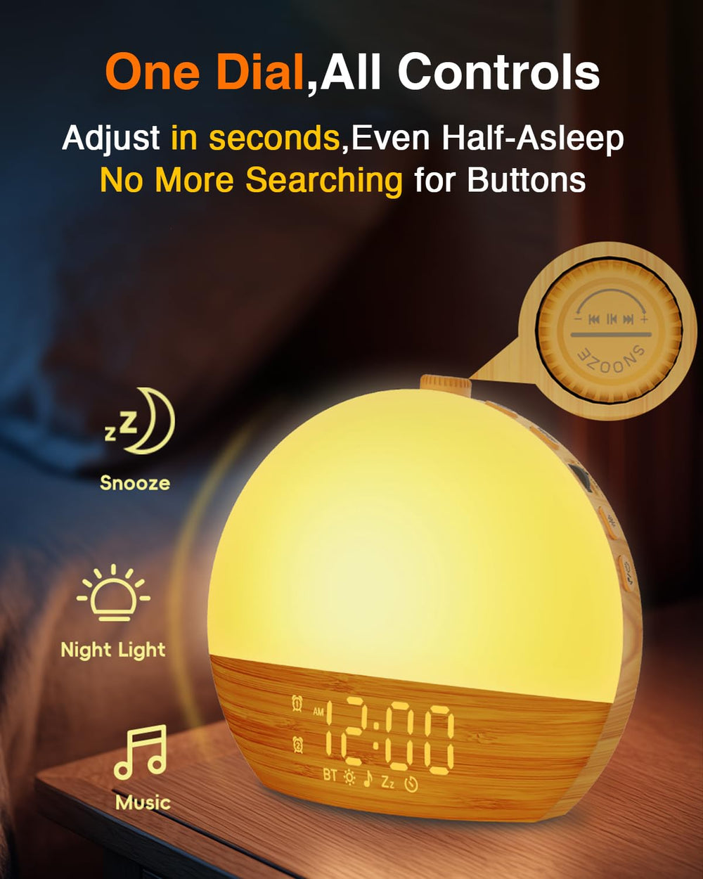 Thybro sleep sounds interface highlighting 30 options for wind-down routines