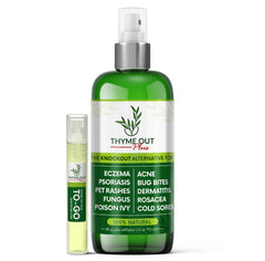 Thyme Out Plus eczema-relief spray targets itching and redness for smoother skin
